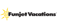 Logo of partnered all-inclusive vacation provider Funjet Vacations